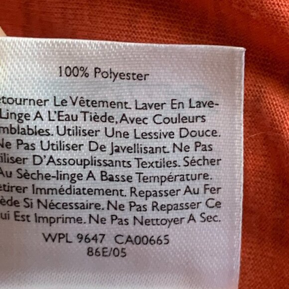 Eddie Bauer Short Sleeve V-Neck Tee Top Sz M Activewear/Athleisure #85K - Picture 7 of 8